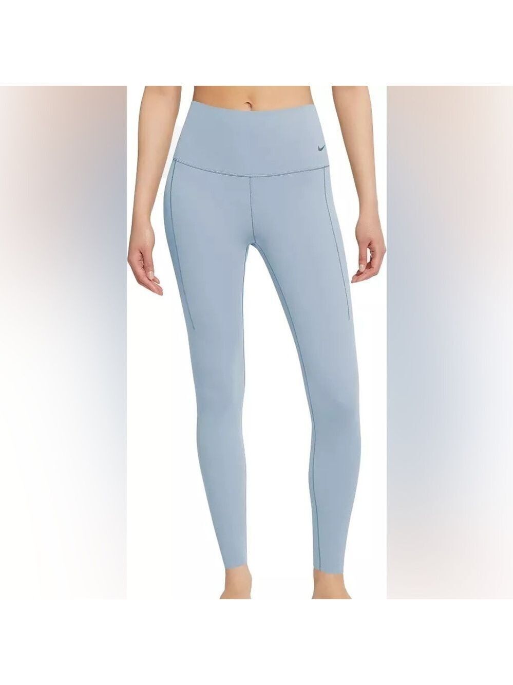 Nike Womens Zenvy High Waisted 7/8 Leggings XL Armory Blue